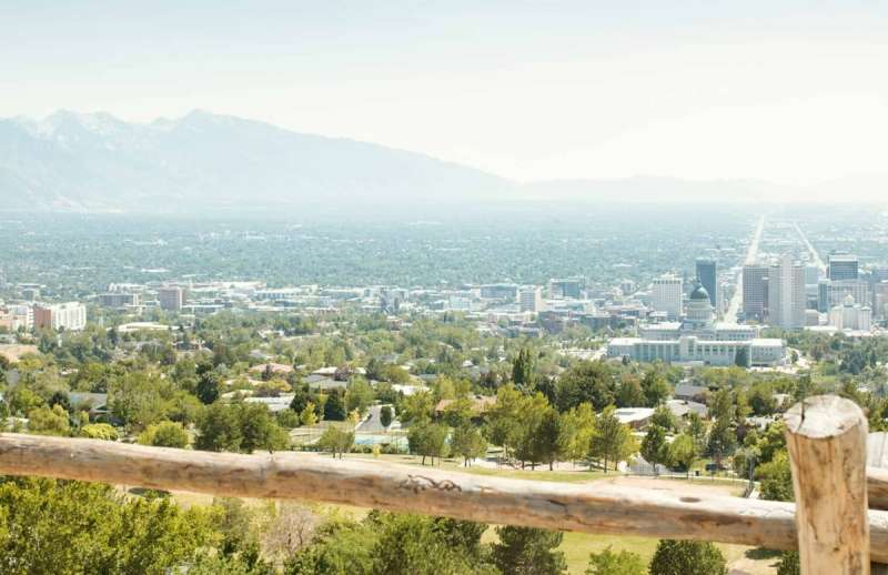 Salt Lake City has plenty of beautiful overlook points
