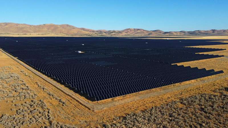solar farm in utah